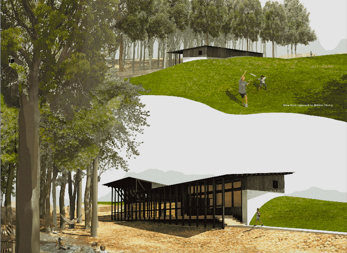 At Serenbe, modern-style ‘Hidden Library’ set to break ground today 