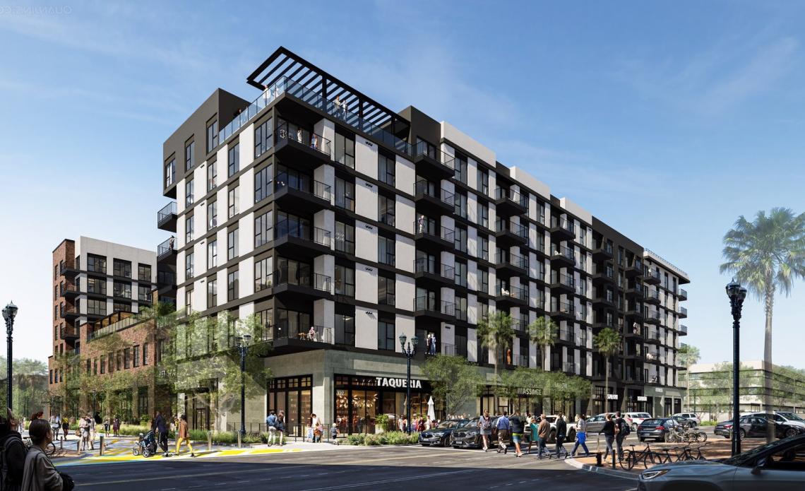 272 apartments break aground at 450 The Promenade N. in Downtown Long Beach