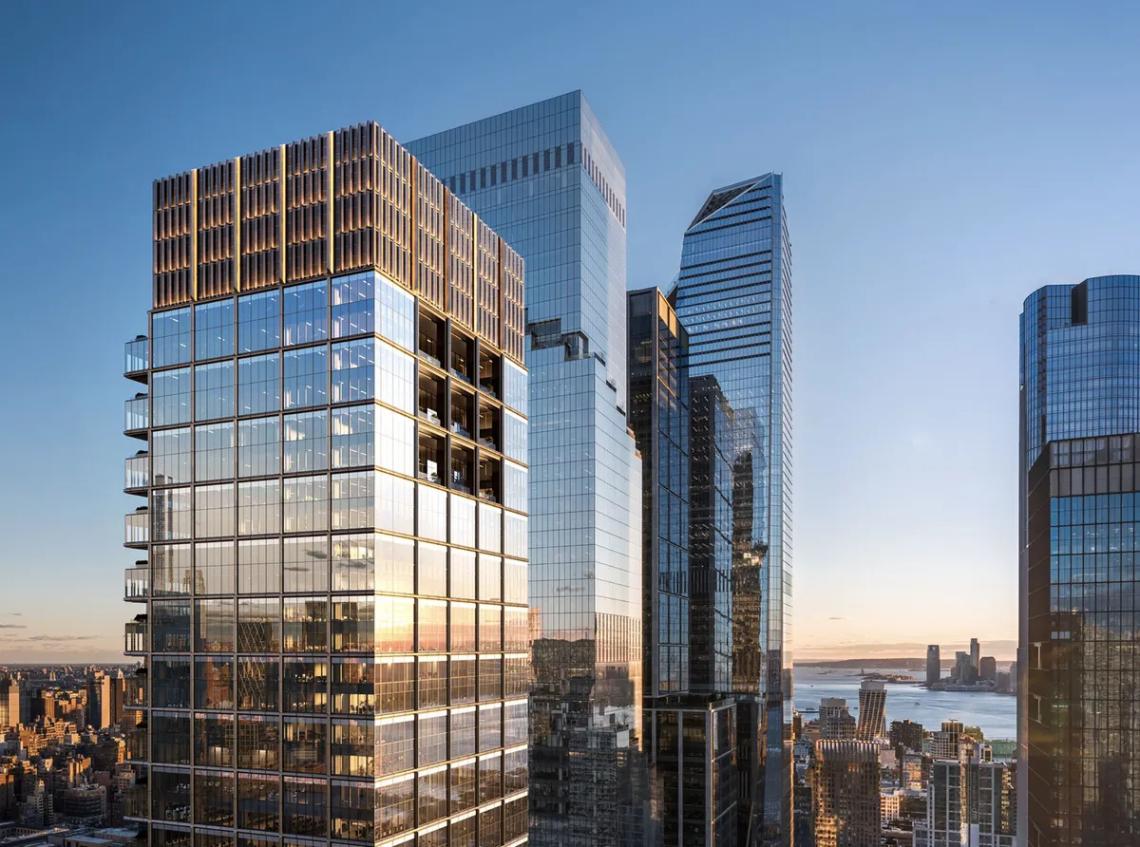 Construction goes vertical for 70 Hudson Yards