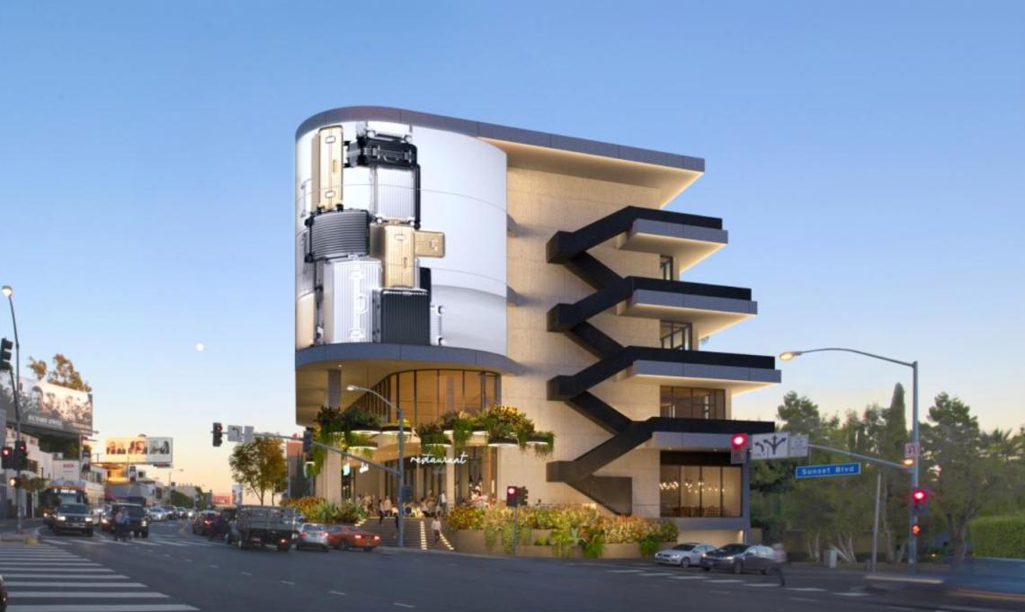 Office complex still alive at 9176 Sunset Blvd. in West Hollywood