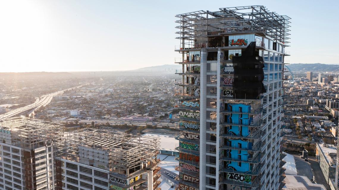 Buyer emerges for DTLA's infamous Oceanwide Plaza
