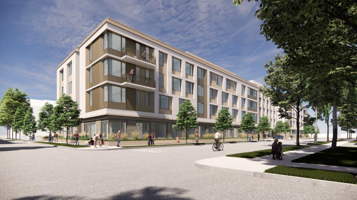 New look for proposed senior housing at 80 S. Oakland Ave. in Pasadena