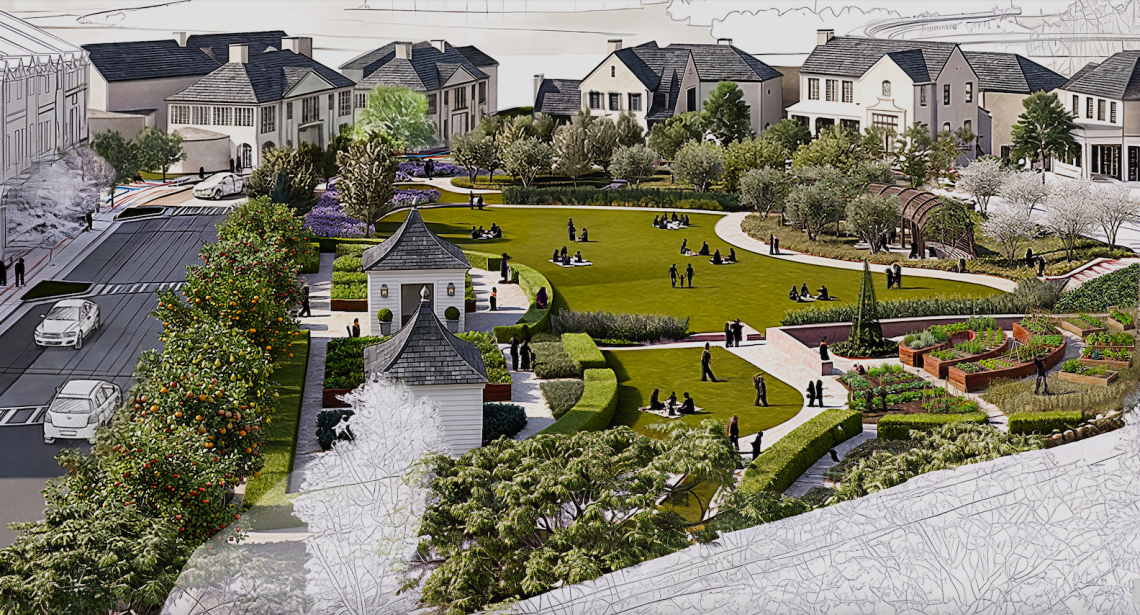 At Serenbe's doorstep, unaffiliated 'food-first' project breaks ground