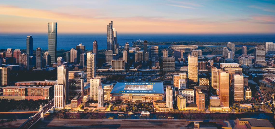 $425 million in TIF approved for infrastructure at The 78