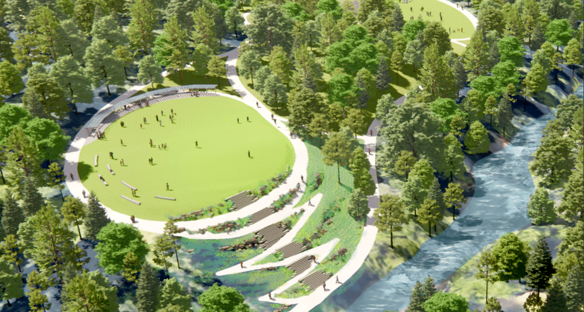 Images: Chastain Park nears $13M goal for creek-side expansion