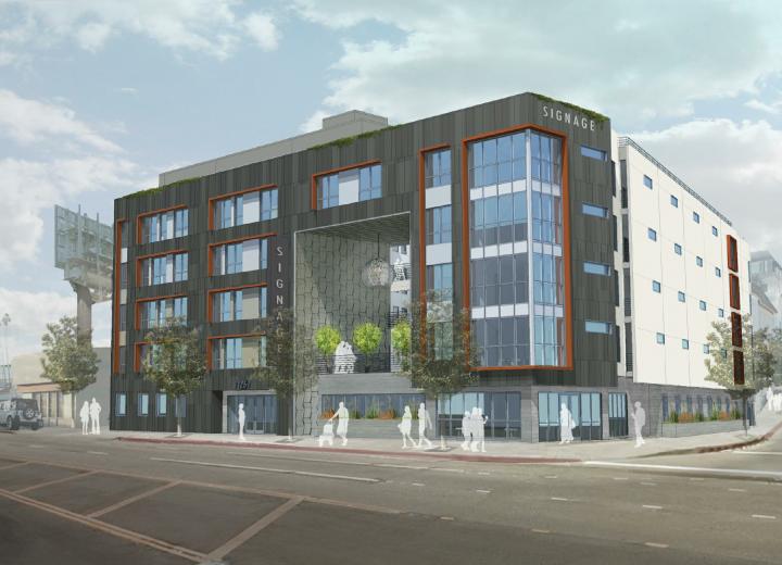 119 apartments rise at 11261 Santa Monica Blvd. in Sawtelle