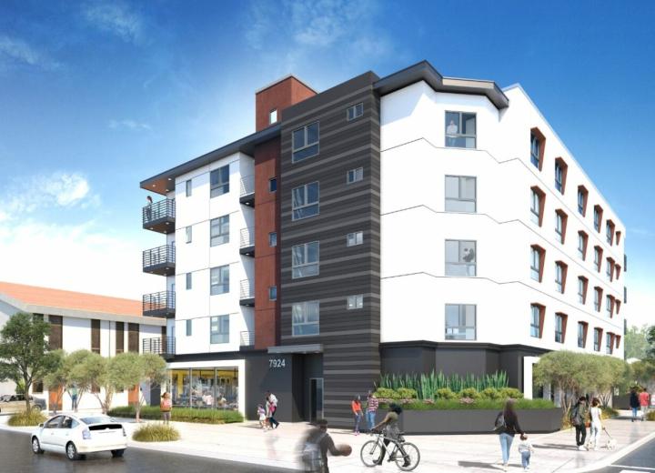 Affordable housing unwrapped at 7924 S. Western Ave.