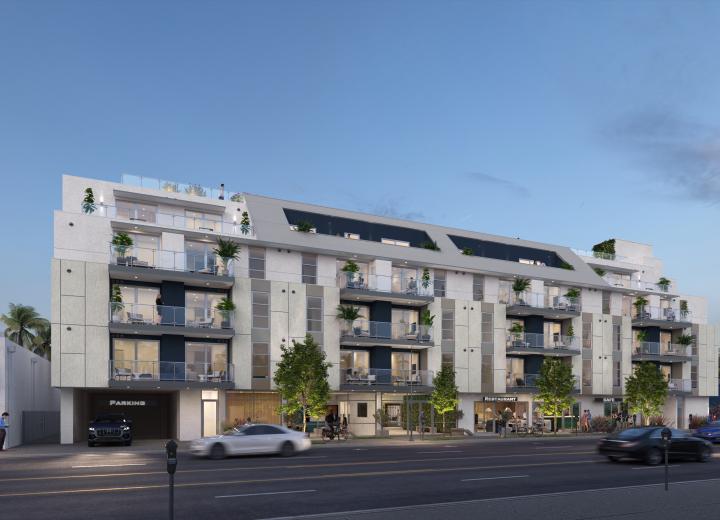 Mixed-use project takes shape at 2107 S. Westwood Blvd. in West L.A.