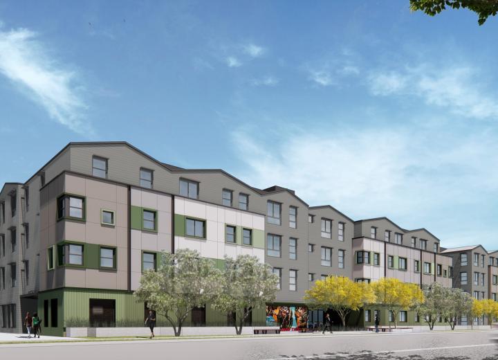 Redtail Crossing affordable housing debuts at 8333 Airport Blvd. in Westchester