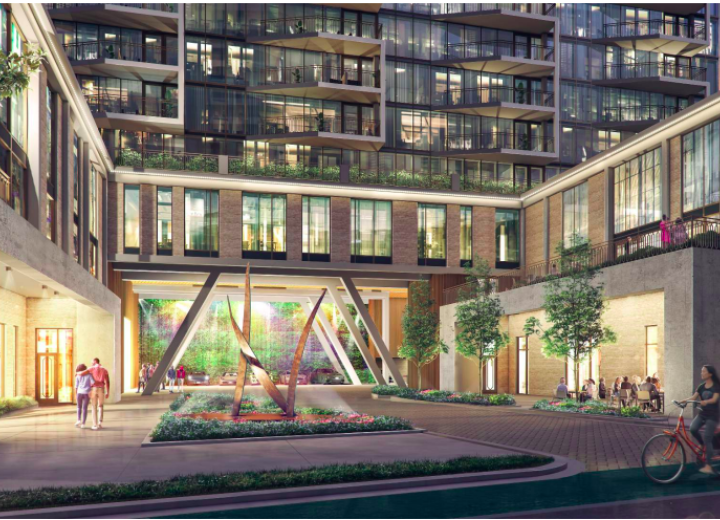 Site of planned Buckhead Village tower shows signs of life