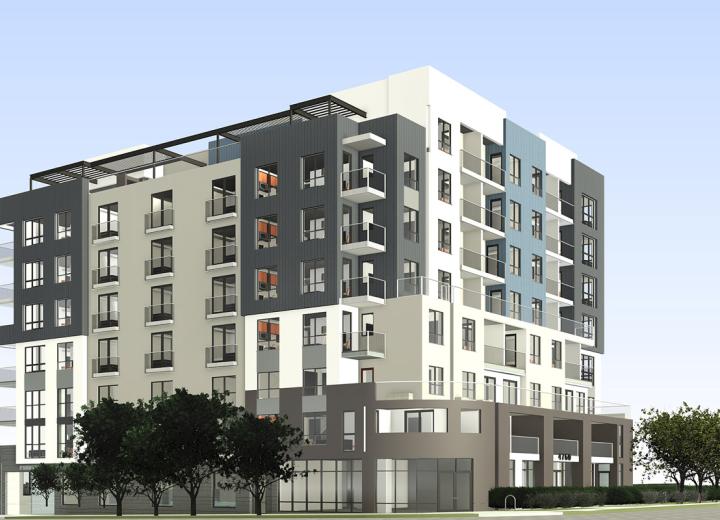 Rendering vs. Reality: Mixed-use development at 4750 Santa Monica Blvd. in East Hollywood