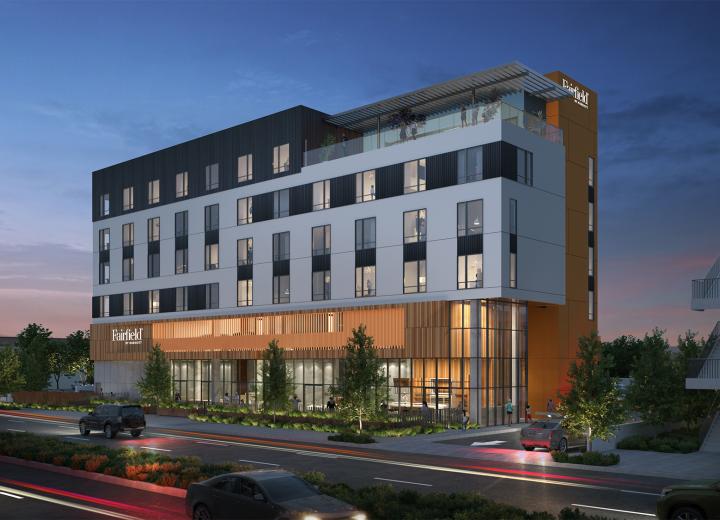 Fairfield Hotel takes shape at 3640 Century Blvd. in Inglewood