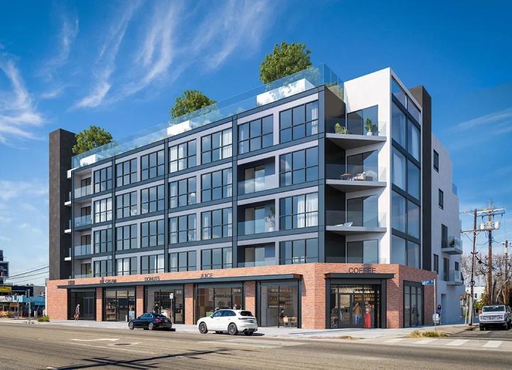 Exterior revealed for mixed-use project at 1808 Lincoln Blvd. in Venice