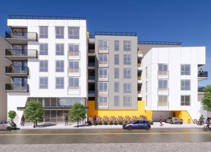 332 apartments take shape at 7050 Van Nuys Boulevard