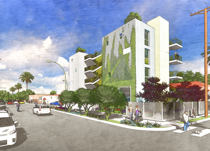 Supportive housing takes shape at 1408 62nd St. in South L.A.