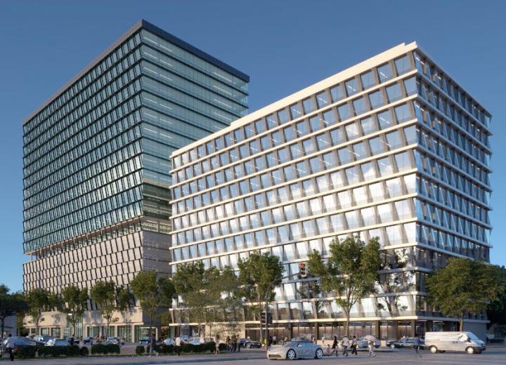 L.A. County office building adds glass exterior at 550 S. Vermont Ave. in Koreatown