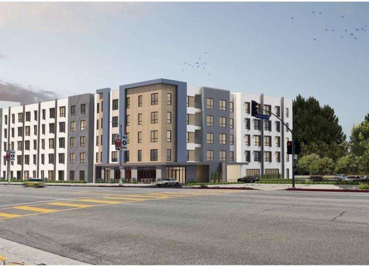 Construction kicks off for affordable housing at 17100 Victory Blvd.
