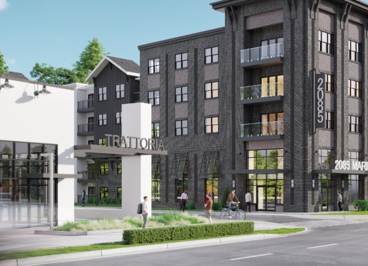 3-lot project aims to start soon in growing, former industrial corridor 