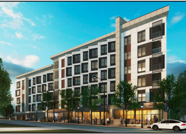 Images: Block-altering Old Fourth Ward project is topping out