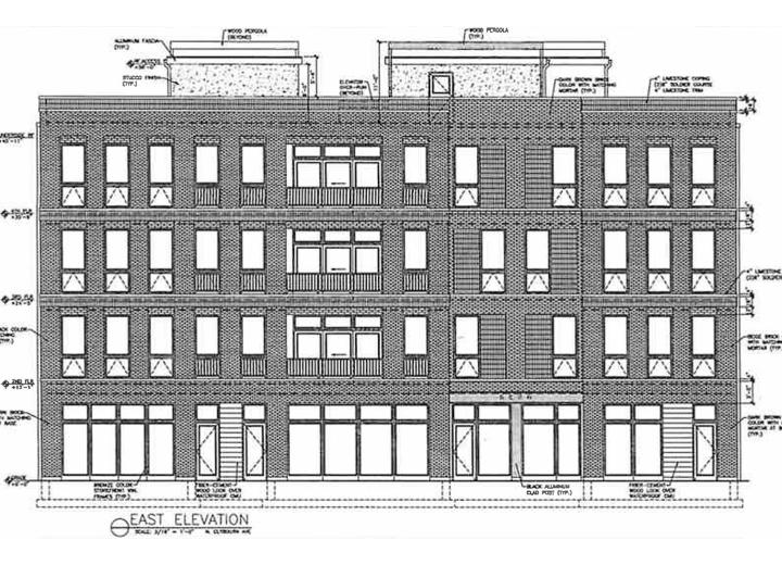 Full building permit issued for development at 2240 N. Clybourn