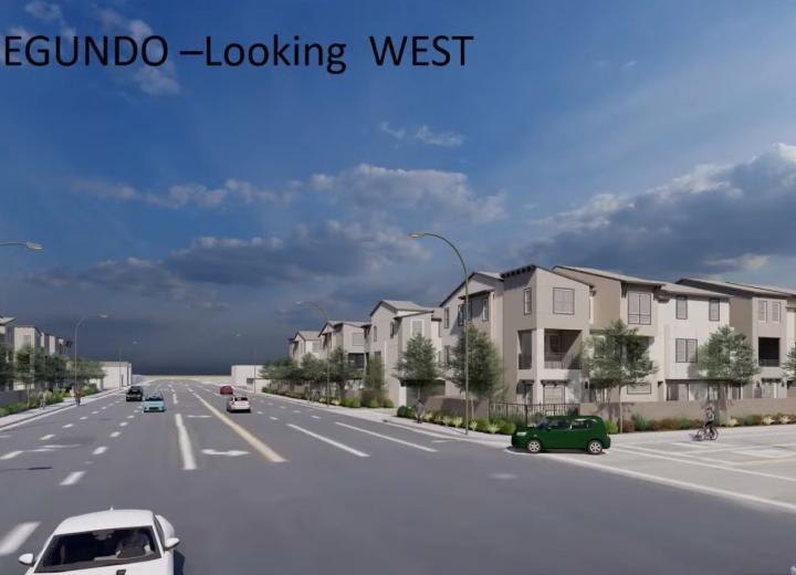 68 townhomes take shape at 4519 El Segundo Blvd. in Hawthorne