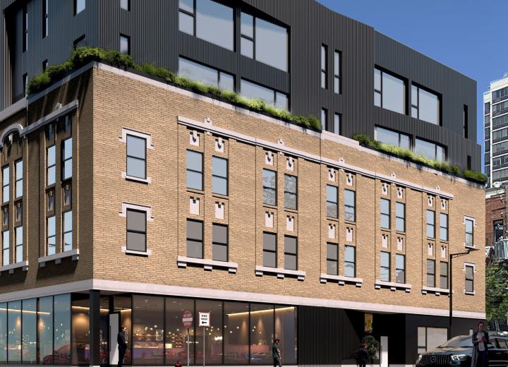 Renovation permit issued for redevelopment at 2701 N. Clark