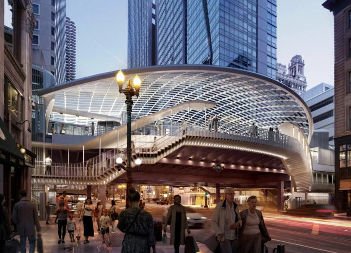 Demolition permit issued for State/Lake CTA L station