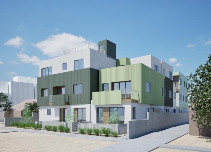 Five houses proposed at 3252 S. Barrington Ave. in Mar VIsta