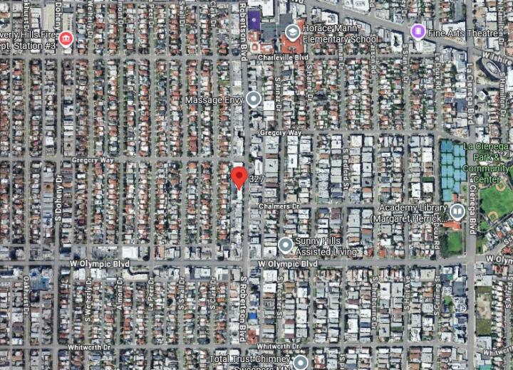 Affordable housing slated for site at 327 S. Robertson Boulevard in Beverly HIlls