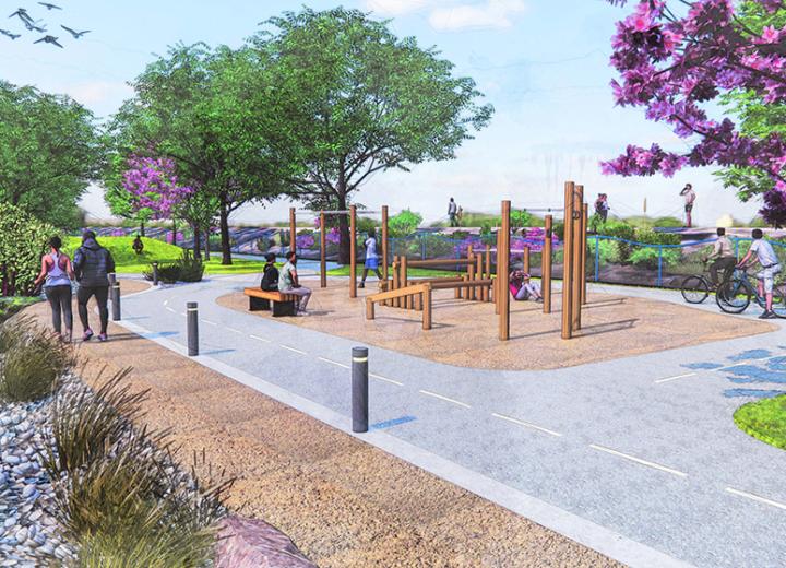 51st Street Greenbelt breaks ground in North Long Beach