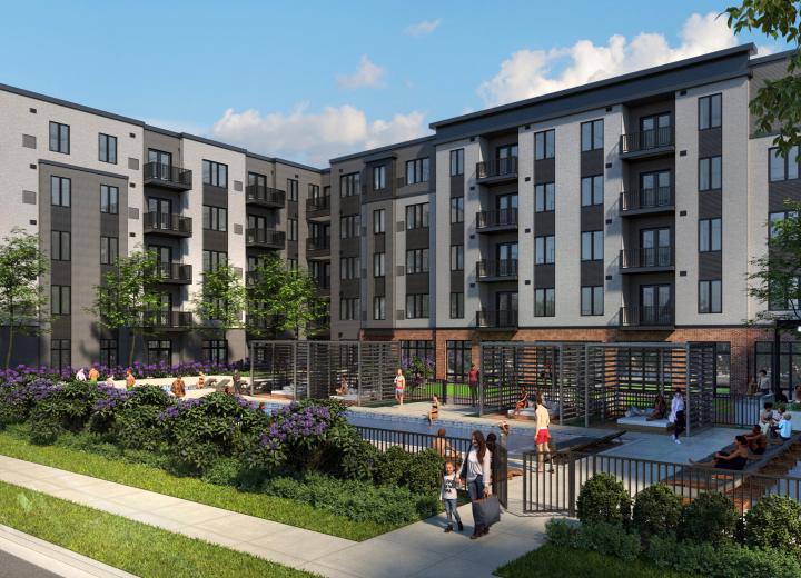 Mixed-use development breaks ground in Naperville