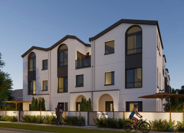 Small lot homes + ADUs proposed at 855 N. Orlando Ave. in Hollywood