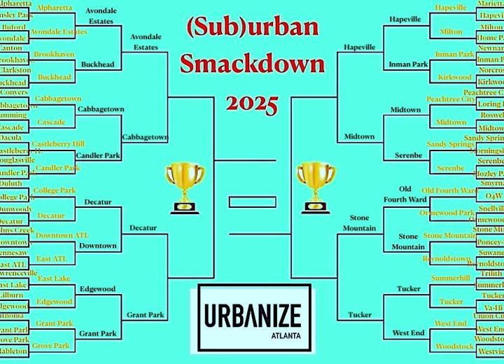 (Sub)urban Smackdown 2025 tournament: Elite 8 voting starts now!
