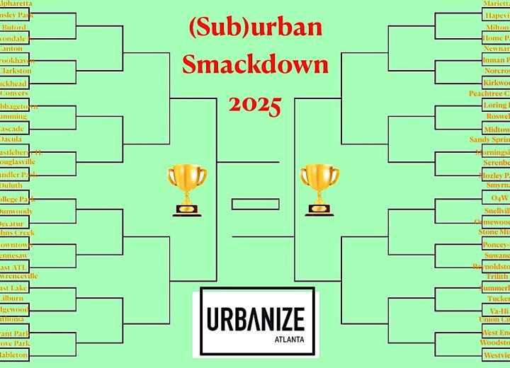 (Sub)urban Smackdown 2025 tournament begins now. Cast a vote! 