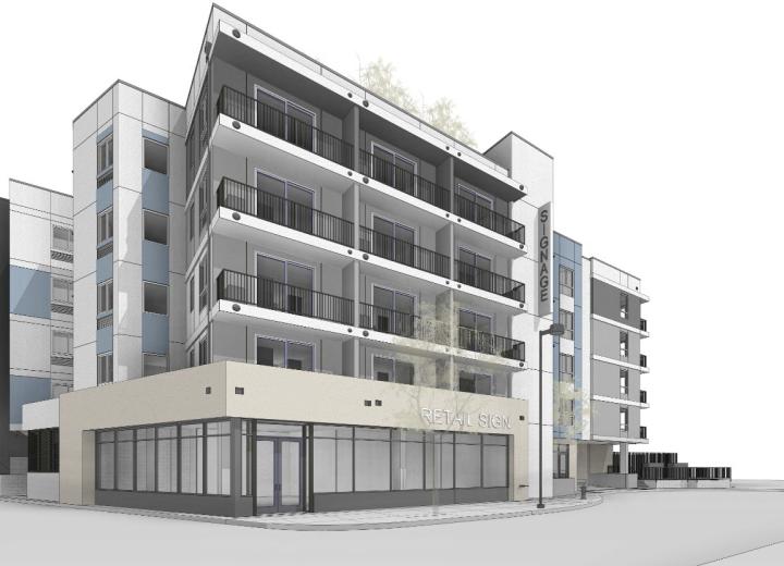 Affordable housing rising at 2535 S. Mansfield Ave. in West Adams