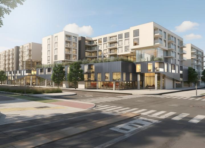 Mixed-use apartment complex slated for 2716 Ocean Park Blvd. in Santa Monica
