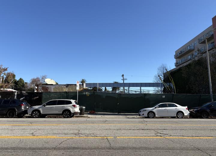 Site cleared for mixed-use apartment building at 3418 S. Motor Ave. in Palms