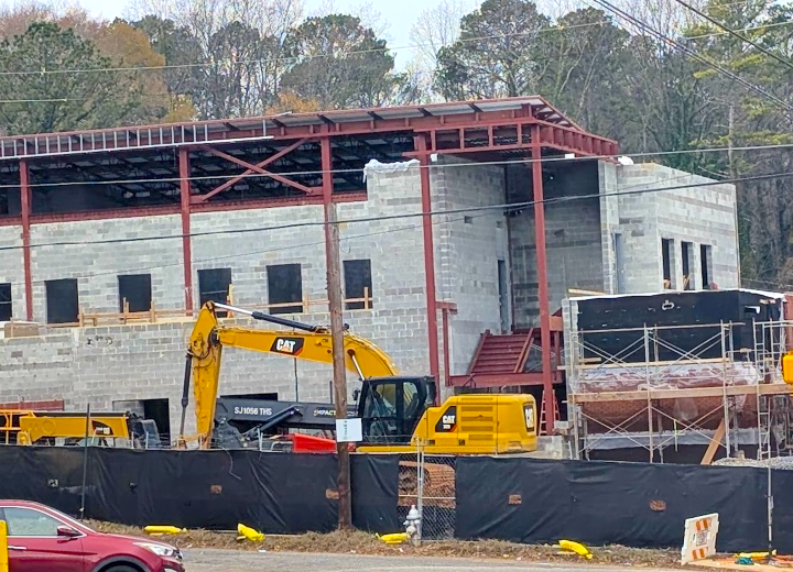 Images: Large, 'critical' modern firehouse rising on Atlanta's southside 