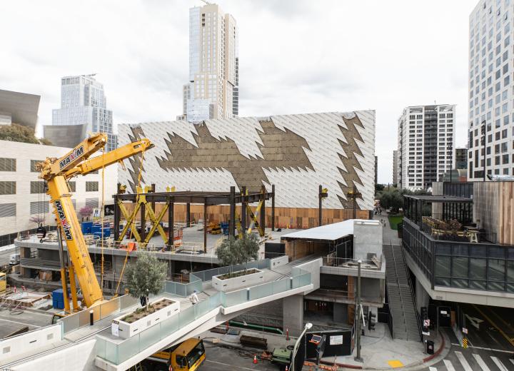 Construction ramps up for The Broad's $100M expansion in DTLA