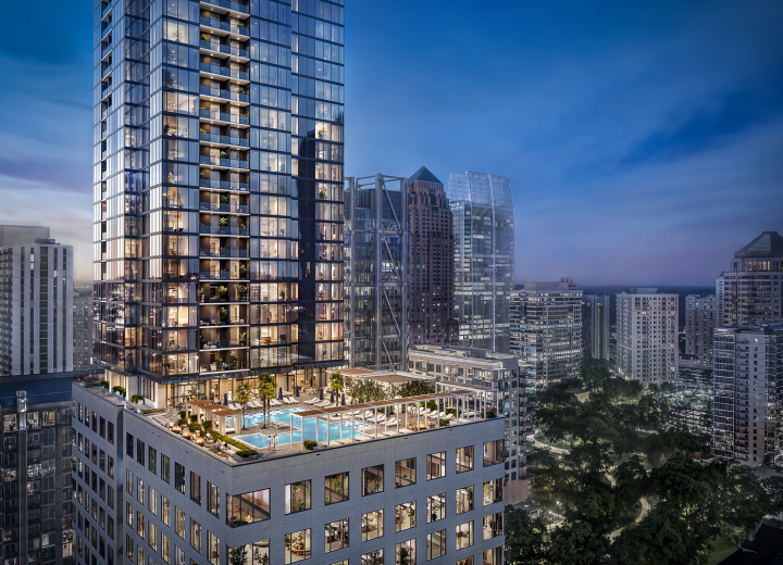Images: Atlanta’s tallest residential skyscraper has a name, fresh visuals