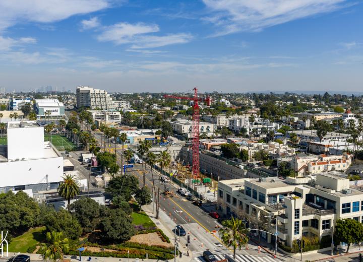 Mixed-use development starts to rise at 234 Pico Blvd. in Santa Monica
