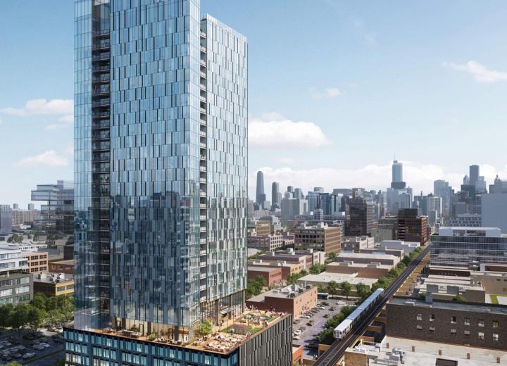 New renderings emerge for development at 1338 W. Lake