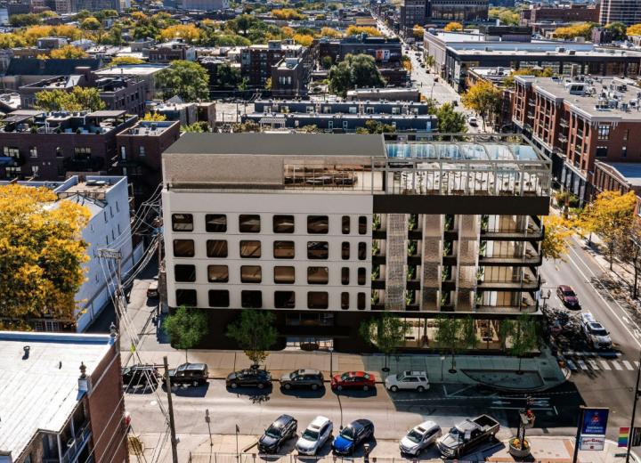 Redesign revealed for hotel development at 3257 N. Halsted