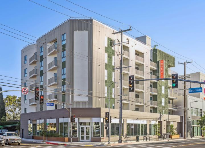 Rendering vs. Reality: Mixed-use project at 5217 W. Adams Blvd.
