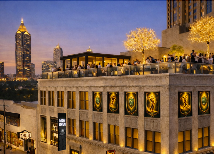 Images: Entertainment 'campus' bound for 1920s building before World Cup