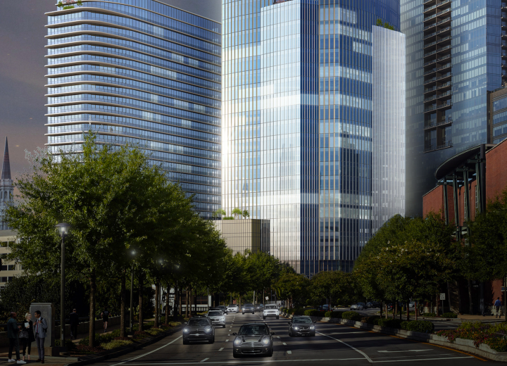 Visuals, details revealed for two-tower Peachtree Road development