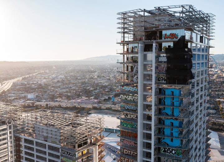 Buyer emerges for DTLA's infamous Oceanwide Plaza