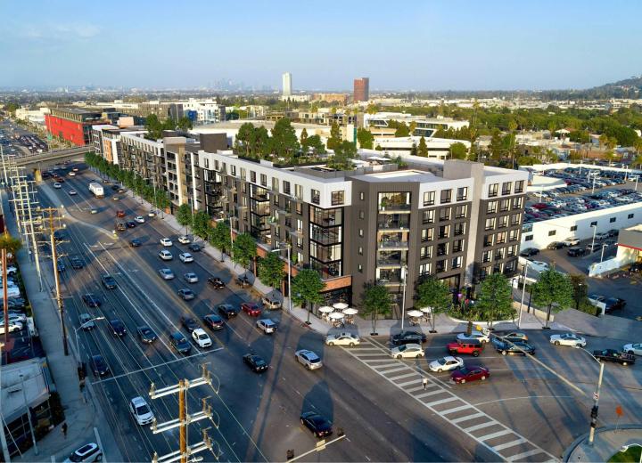 490 apartments planned at 9000 Venice Boulevard in Palms