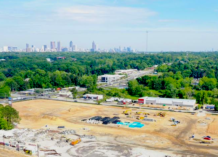 Townhomes from $330Ks bound for former Atlanta strip mall site