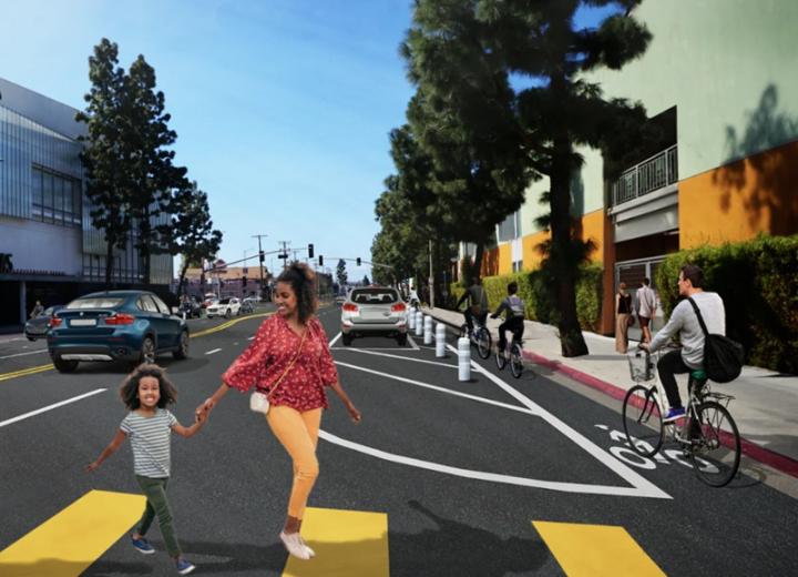 Protected bike lanes coming to MLK and Pico Boulevards